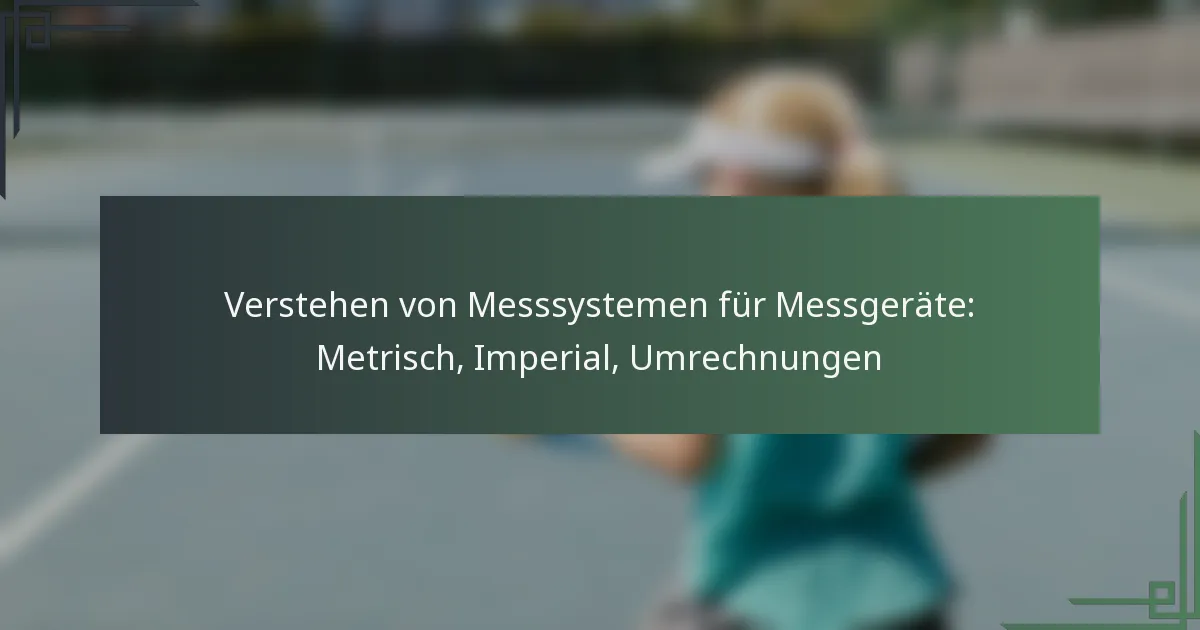 Verstehen von Messsystemen für Messgeräte: Metrisch, Imperial, Umrechnungen